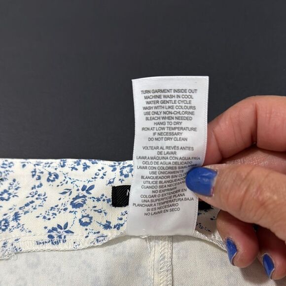 Mario Serrano Floral Print Women's Jeans Size M - Picture 10 of 11